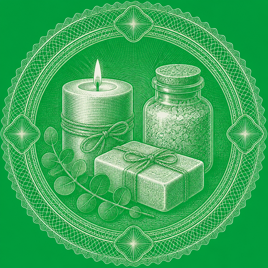 Handmade Self-Care Goods illustration